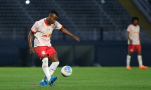 Caicedo, jogador do time sub-23 do Red Bull Bragantino. (Foto: Fernando Roberto/Red Bull Bragantino)