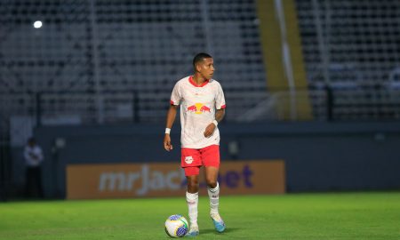 Vinícius Lago, jogador do time sub-23 do Red Bull Bragantino. (Foto: Fernando Roberto/Red Bull Bragantino)