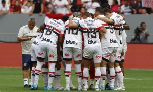 Equipe do São Paulo reunida (Photo by Rubens Chiri)