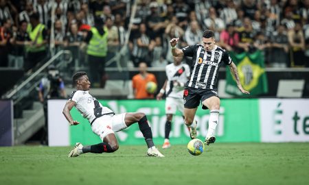 O Atlético-MG vem de quatro jogos de invencibilidade enquanto que o Vasco não vence há sete partidas. Foto: Pedro Souza | Atlético-MG