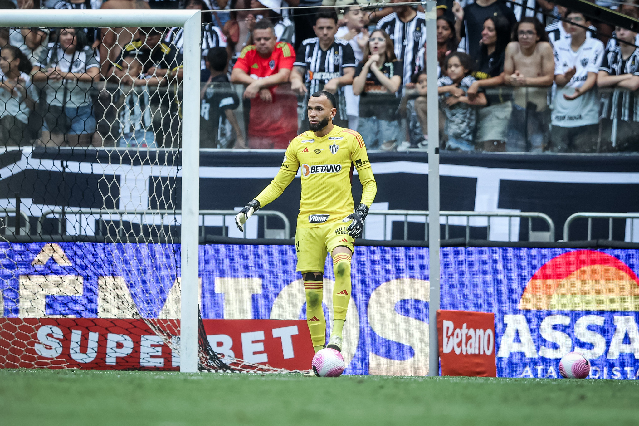 Atlético empata com o Vitória em casa. (Foto: Pedro Souza / Atlético)