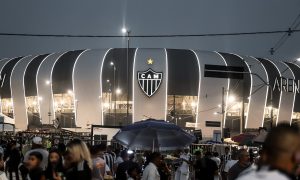 Desde que foi inaugurada, a Arena MRV se tornou um grande trunfo esportivo do Atlético-MG. Foto: Pedro Click|Atlético-MG