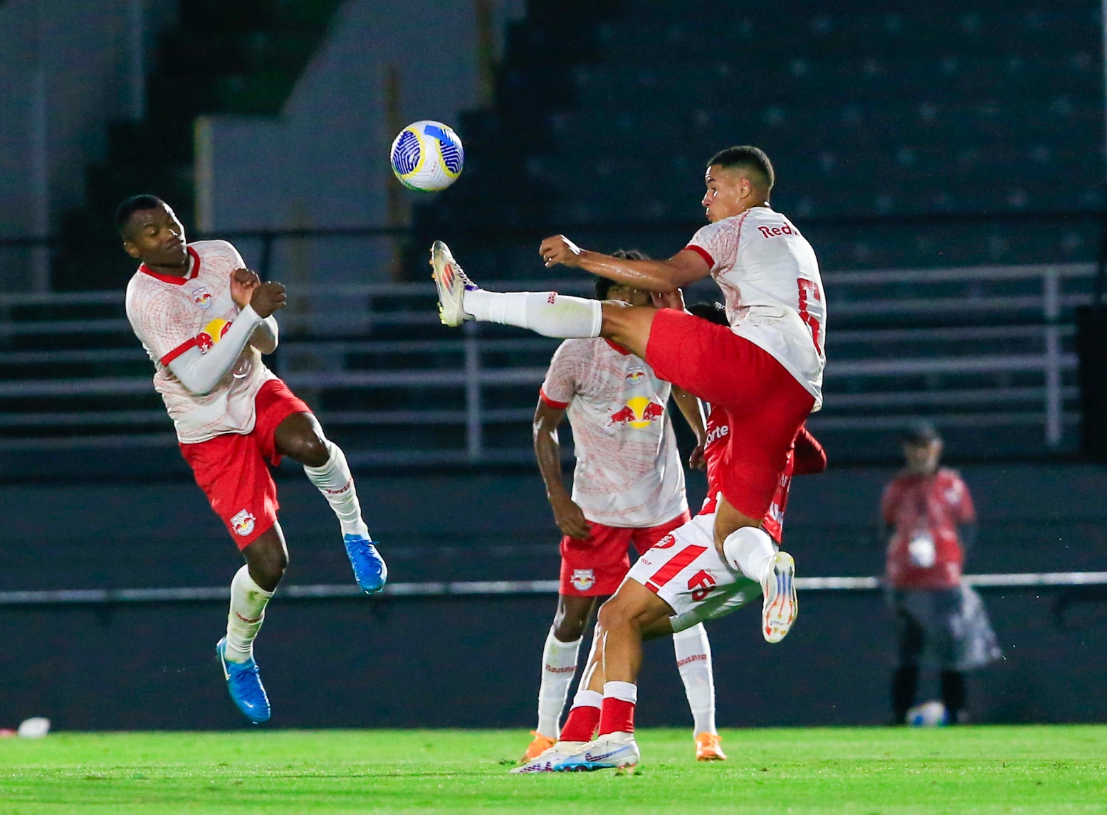 Marcos Paulo, jogador do time sub-23 do Red Bull Bragantino. (Foto: Fernando Roberto/Red Bull Bragantino)