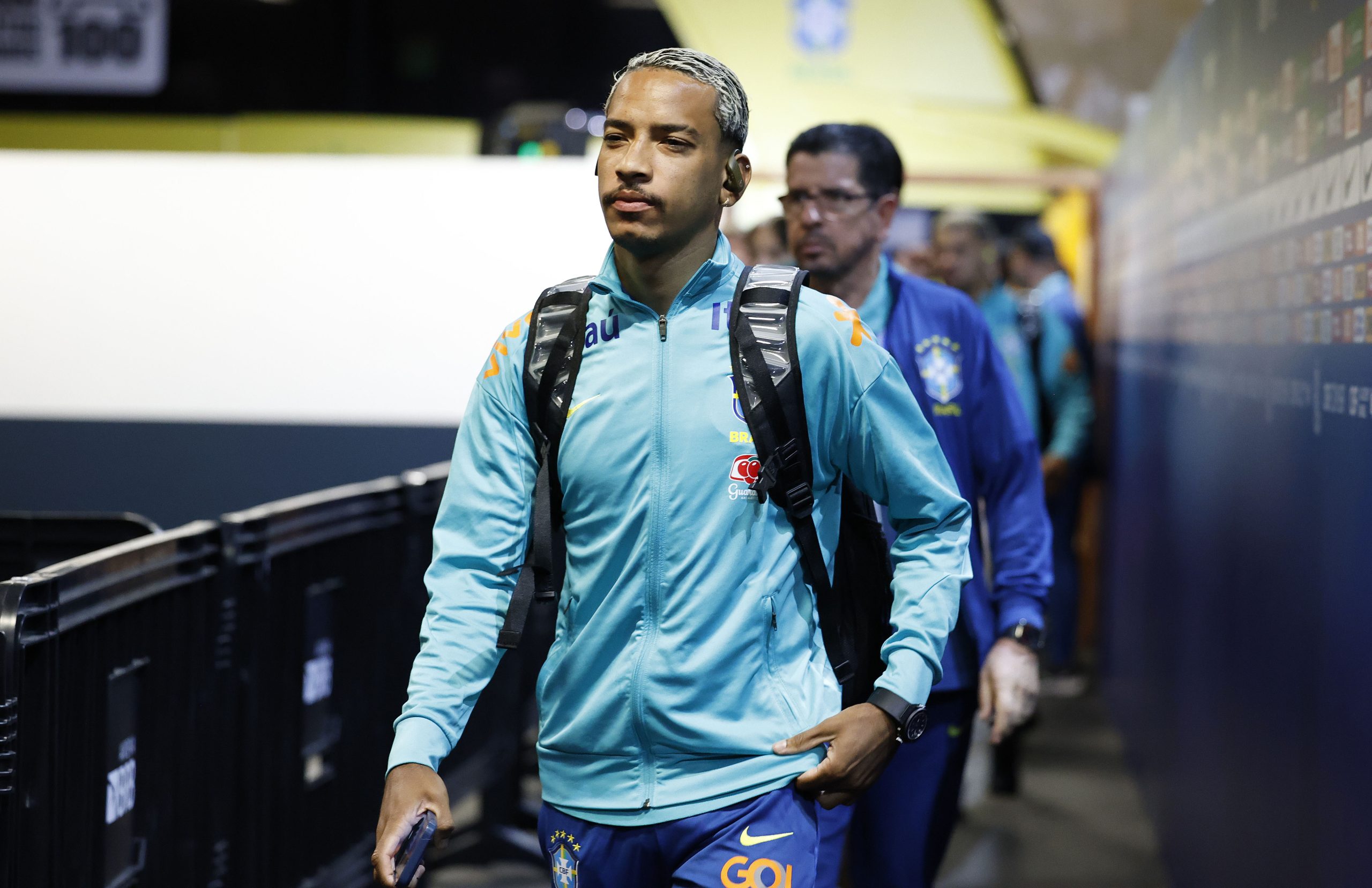 Matheus Pereira pelo Brasil. (Foto: Rafael Ribeiro/CBF)