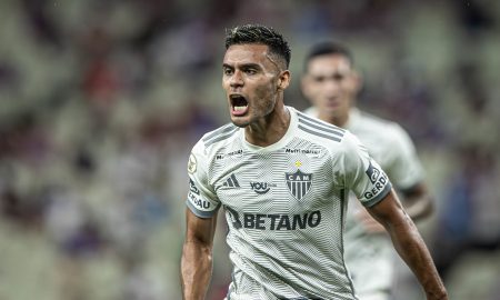 Com time misto, Atlético-MG empata com o Fortaleza com gol de Fausto Vera. Foto: Pedro Souza | Atlético-MG