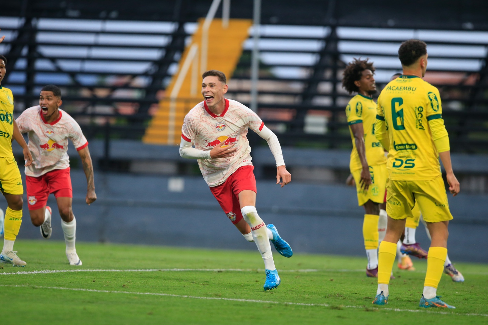 André, jogador do time sub-23 do Red Bull Bragantino. (Foto: Fernando Roberto/Red Bull Bragantino)