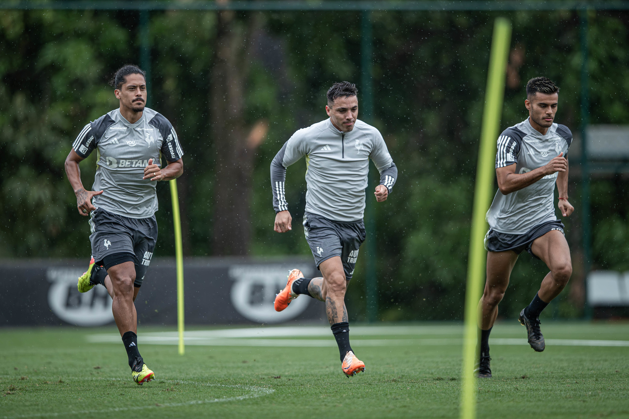 Atlético-MG inicia preparação para o confronto contra o River Plate pela semifinal da Copa Libertadores da Améroica. Foto: Pedro Souza | Atlético-MG