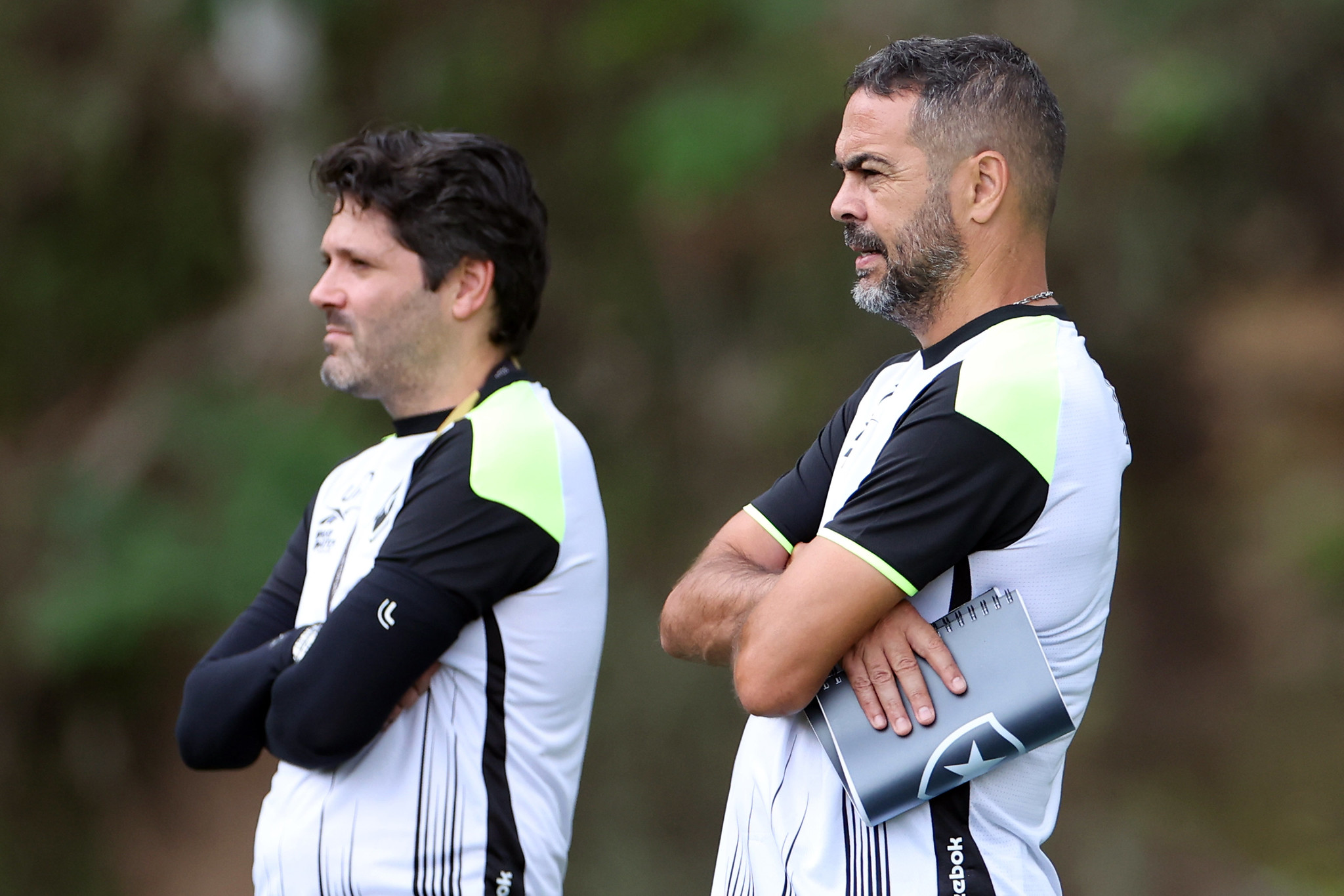 Artur Jorge durante o treino do Botafogo. ( Foto: Vitor Silva/Botafogo)