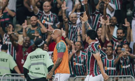 German Cano encerra jejum e chega ao gol 300 na carreira FOTO: LUCAS MERÇON / FLUMINENSE F.C.