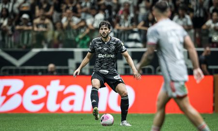 Igor Rabelo atuou como titular pelo Atlético-MG. (Foto: Pedro Souza / Atlético)