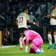 Emerson Rodríguez e Rayan comemoram o primeiro gol do Vasco no jogo (Foto: Matheus Lima/Vasco)