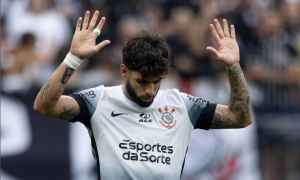 No último sábado (5), o Corinthians empatou com o Internacional na Neo Química Arena pela 29ª rodada do Campeonato Brasileiro. A última vitória do Timão em cima do Internacional foi há quatro anos (Foto: Rodrigo Coca/Agência Corinthians)