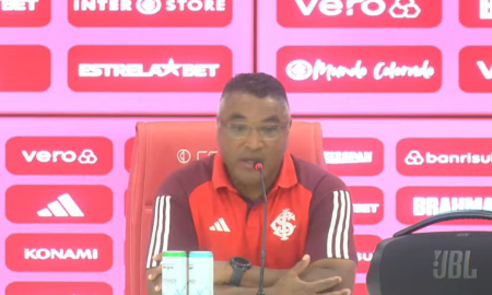 Roger Machado valoriza empate do Internacional com o Flamengo: 'fizemos um grande jogo' (Foto: Reprodução/Youtube/SC Internacional)