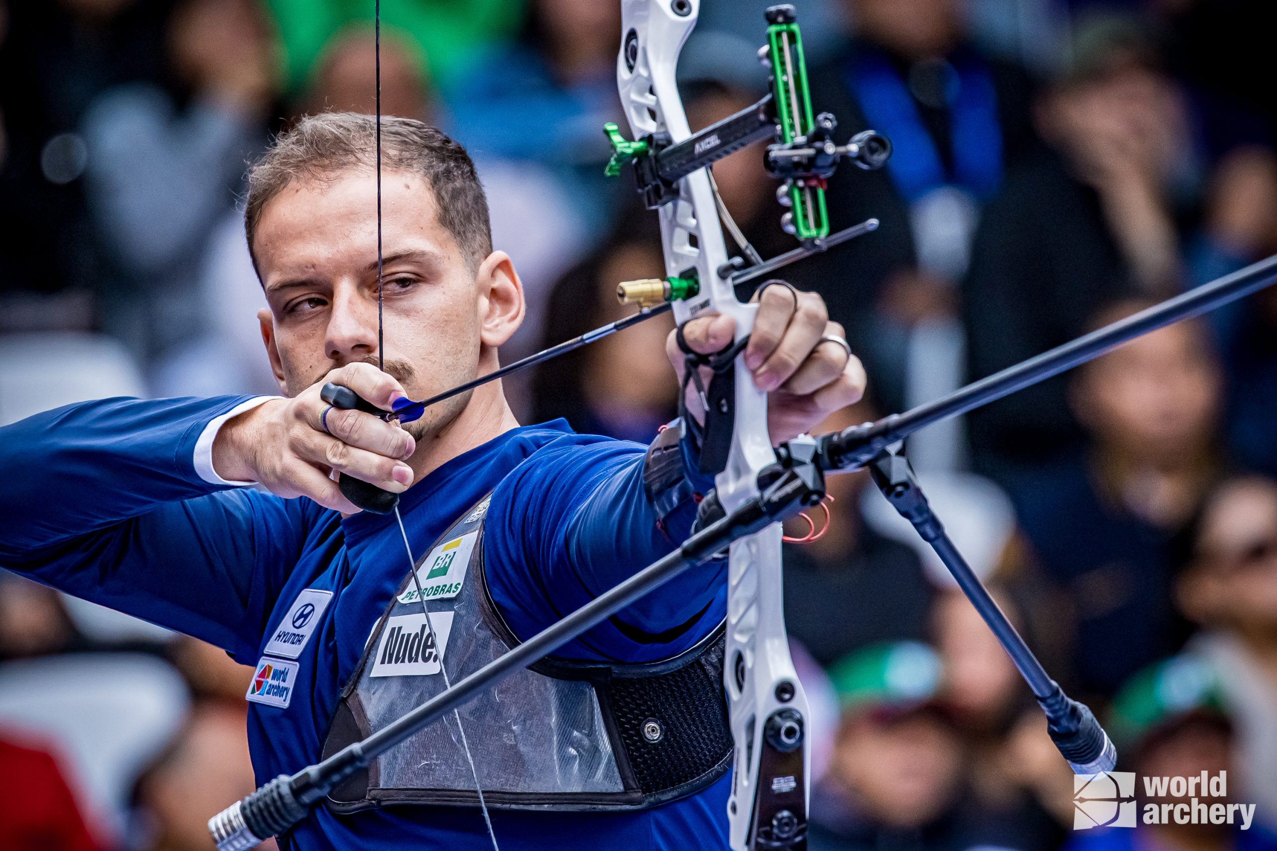 Marcus D’Almeida conquista o bronze na final da Copa do Mundo de Tiro com Arco (Foto: Reprodução/World Archery)