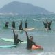 Evento de surfe em Santa Catarina. (Foto: Divulgação/Surftrip)