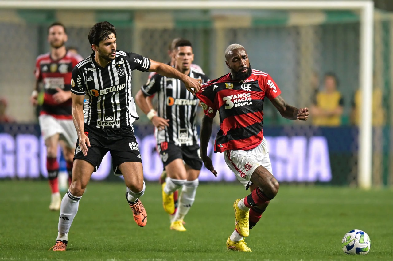 Flamengo x Atlético/MG (Foto: Pedro Vilela/Getty Images)