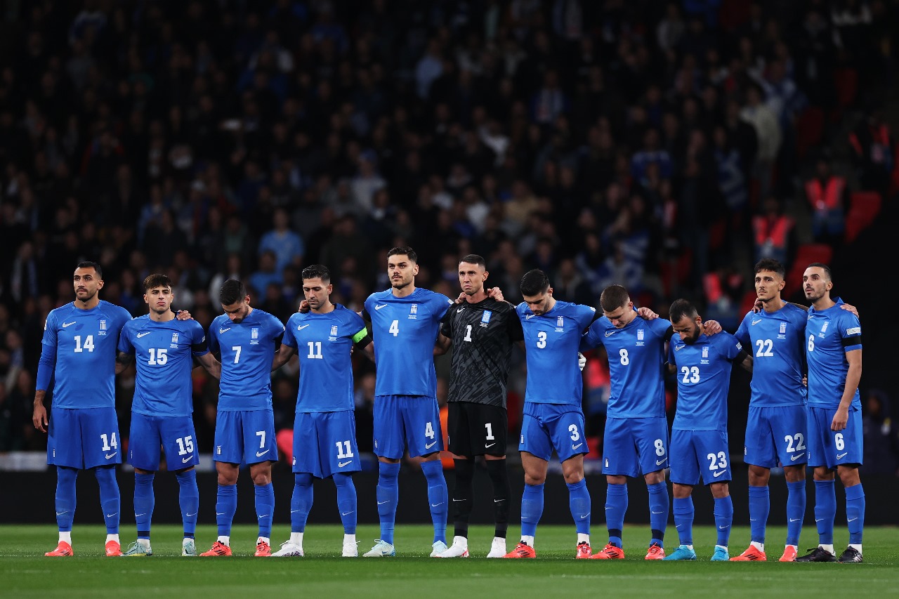 Jogadores da Grécia. (Foto: Ryan Pierse/Getty Images)