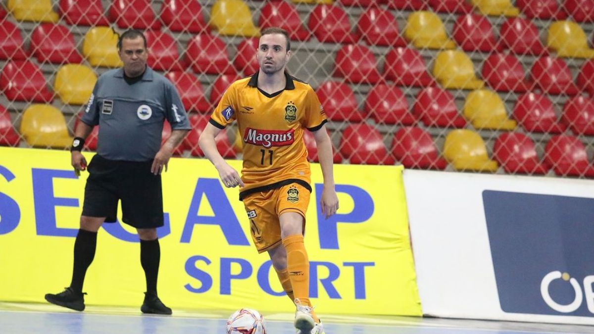 Dieguinho, do Magnus Futsal (Foto: Divulgação / Magnus Futsal)