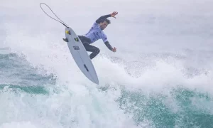 WSL segue em ação em Portugal. (Foto: Reprodução / WSL)