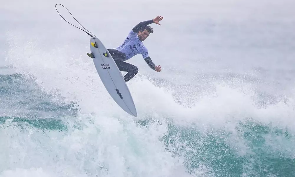 WSL segue em ação em Portugal. (Foto: Reprodução / WSL)