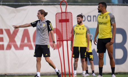 Filipe Luís é o novo técnico do Flamengo. (Foto: Marcelo Cortes /CRF)