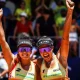 Thâmela e Victoria são campeãs do Elite 16 de João Pessoa (Foto: Reprodução/FIVB)