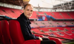 Thomas Tuchel Wembley. (Foto: Divulgação/X/@England)