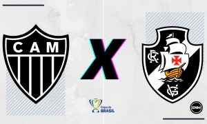 Atlético-Mg enfrenta o Vasco. (Arte:ENM)