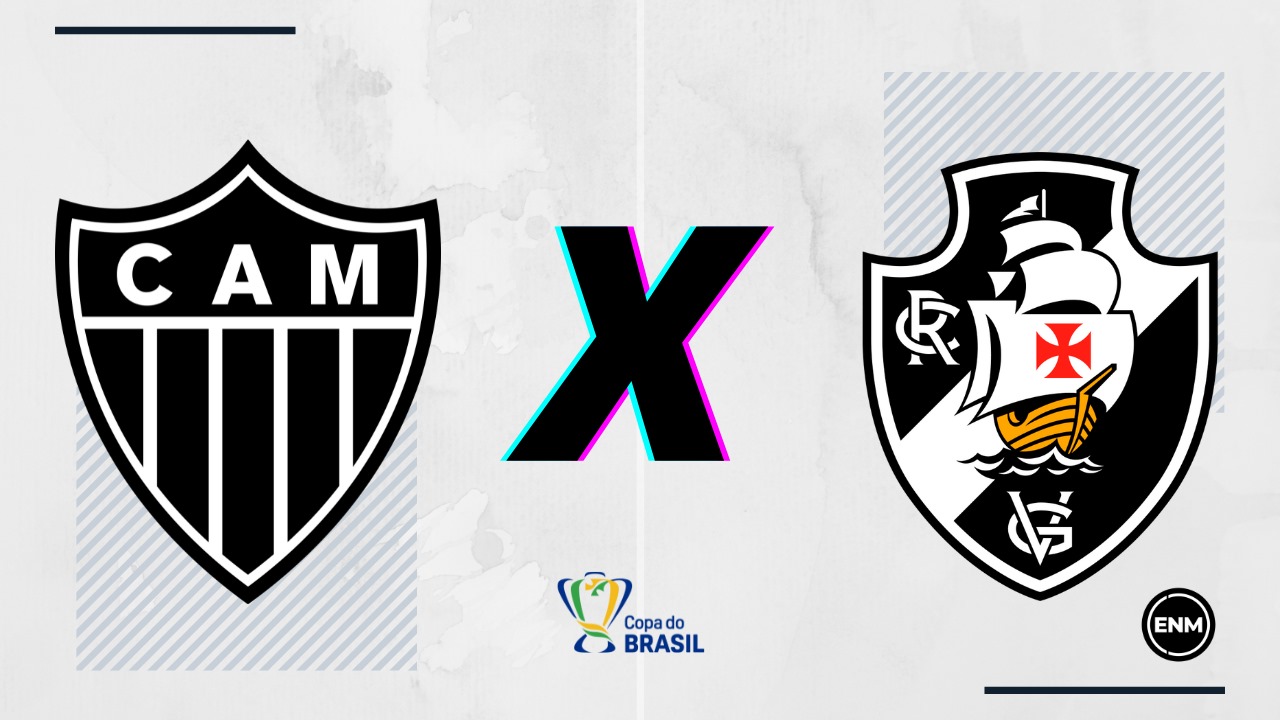 Atlético-Mg enfrenta o Vasco. (Arte:ENM)