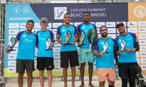 Campeões do masculino (Foto: Mauro Motta - Aesse Sports)