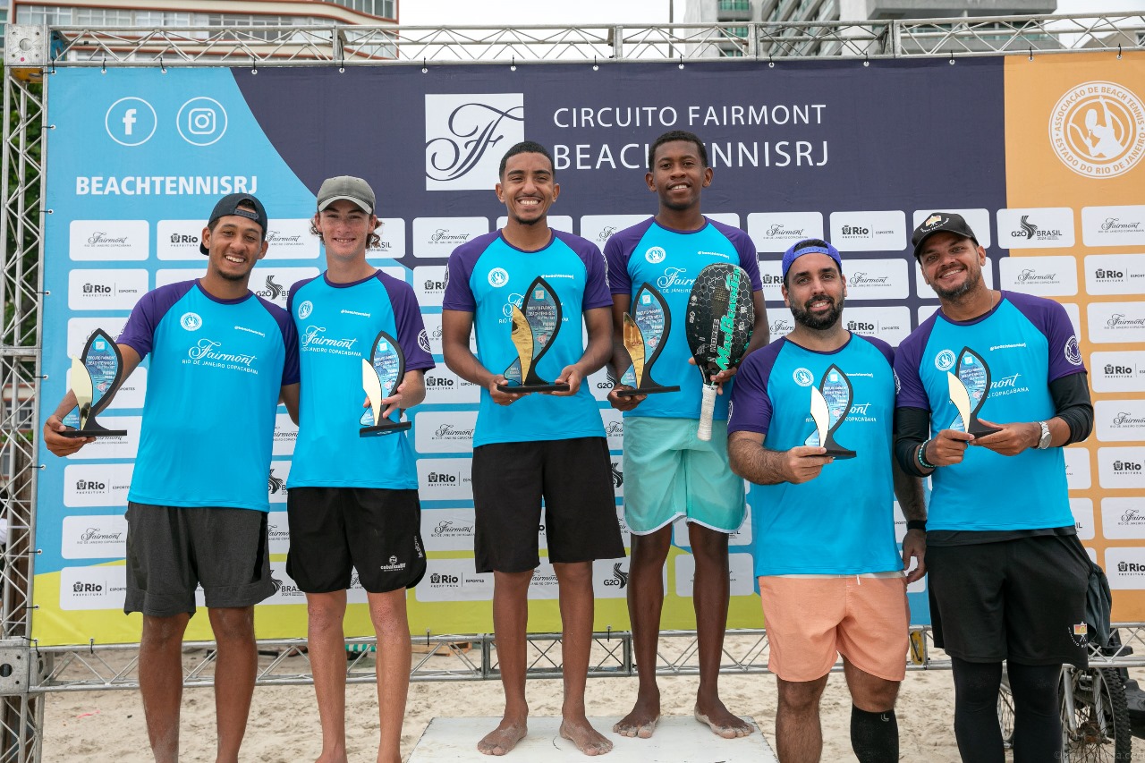 Campeões do masculino (Foto: Mauro Motta - Aesse Sports)