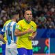 Brasil vence Argentina na final da Copa de futsal. (Foto: Reprodução / CBF)