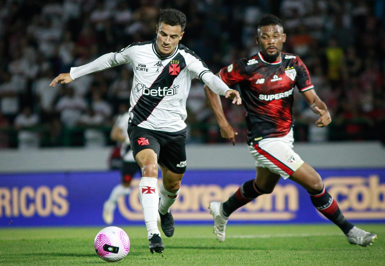 São Paulo bate o Vasco pela 30° rodada do Brasileirão Foto: Matheus Lima/Vasco