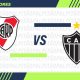 Atlético-MG visita o River Plate pela Libertadores. (Arte: ENM)