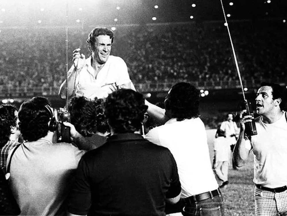 Telê Santana, campeão brasileiro pelo Atlético em 1971 — Foto: Reprodução