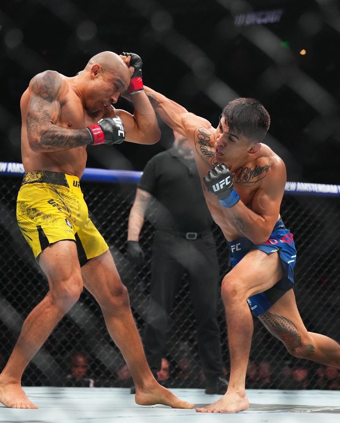 Derrota de José Aldo gerou polêmica (Foto: Divulgação/Instagram UFC)