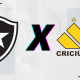 Botafogo x Criciúma. Arte: ENM