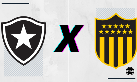 botafogo x peñarol. arte enm