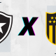 botafogo x peñarol. arte enm