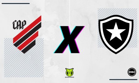 Athletico recebe o Botafogo, em Curitiba (Arte: ENM)