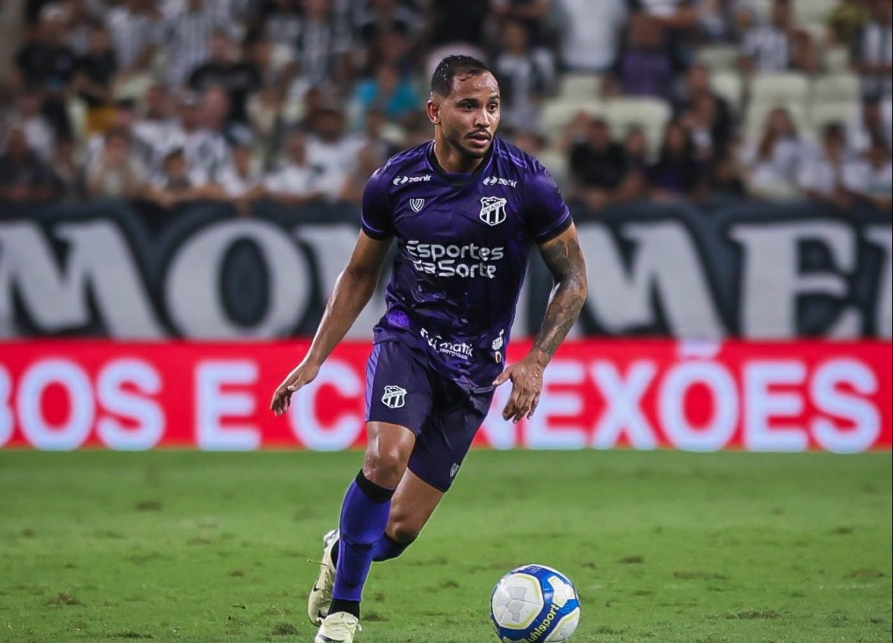 Lourenço fala sobre disputa do Ceará pelo acesso: 'é jogo a jogo' (Foto: Gabriel Silva/Ceará SC)