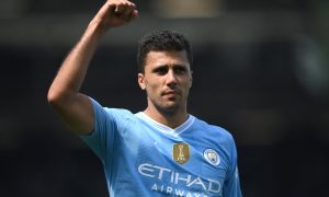 Rodri vence a Bola de Ouro. (Foto: Justin Setterfield/Getty Images)