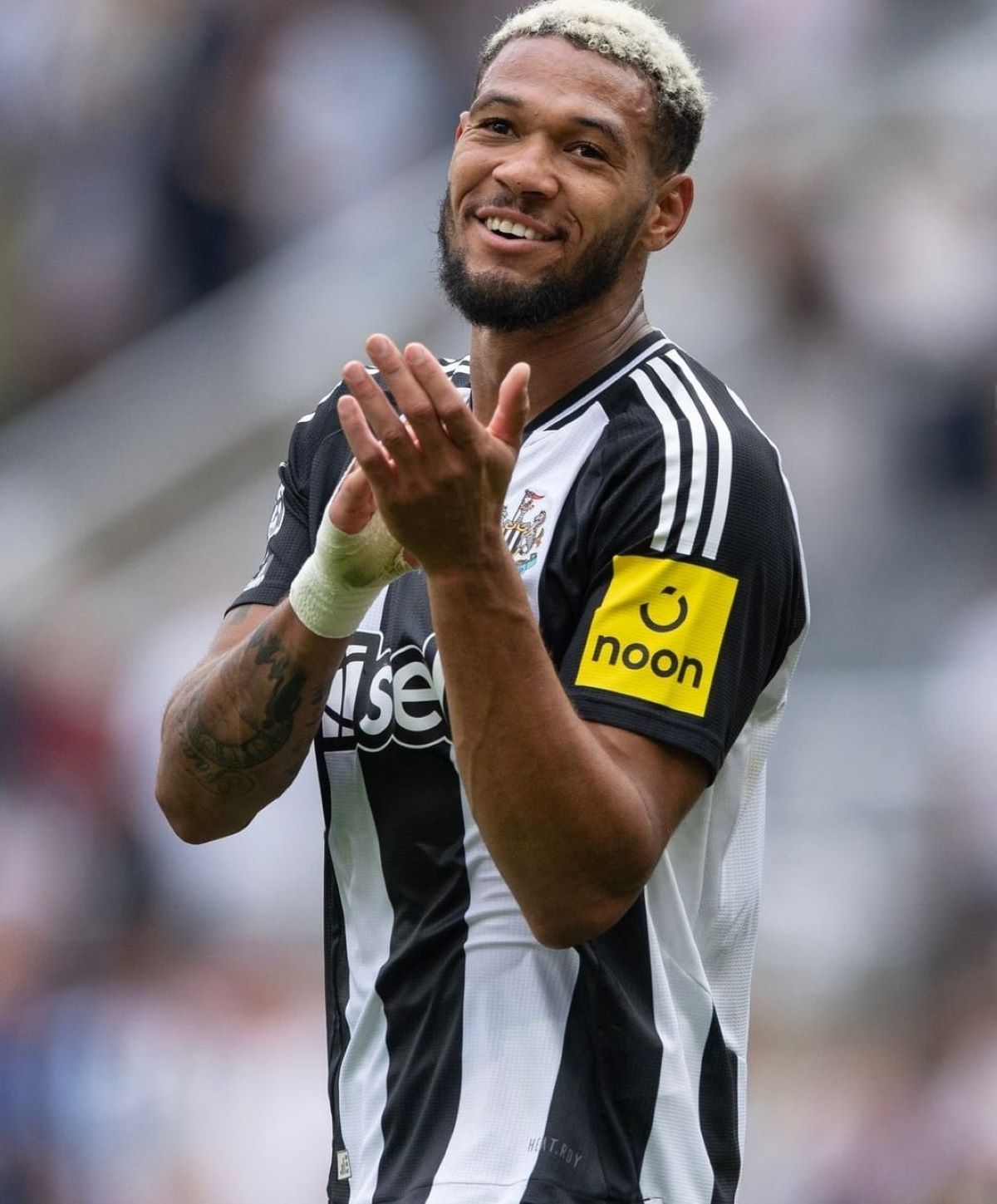 Joelinton. (Foto:Divulgação/Newcastle)