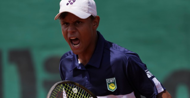 Livas Damázio no Mundial (Foto: ITF)