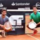 Orlando Luz e Mateus Alves com o troféu (Foto: João Pires/Fotojump)