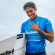 Samuel Pupo vence e está de volta à elite da WSL. (Foto: Thiago Diz/WSL)