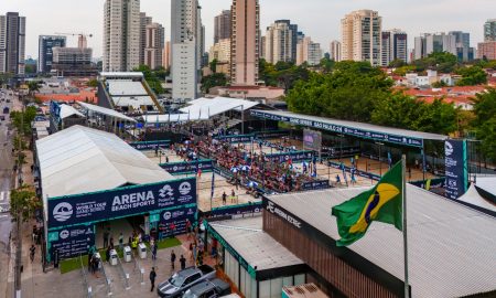 Local de disputa em São Paulo (Foto: @workaholicris)