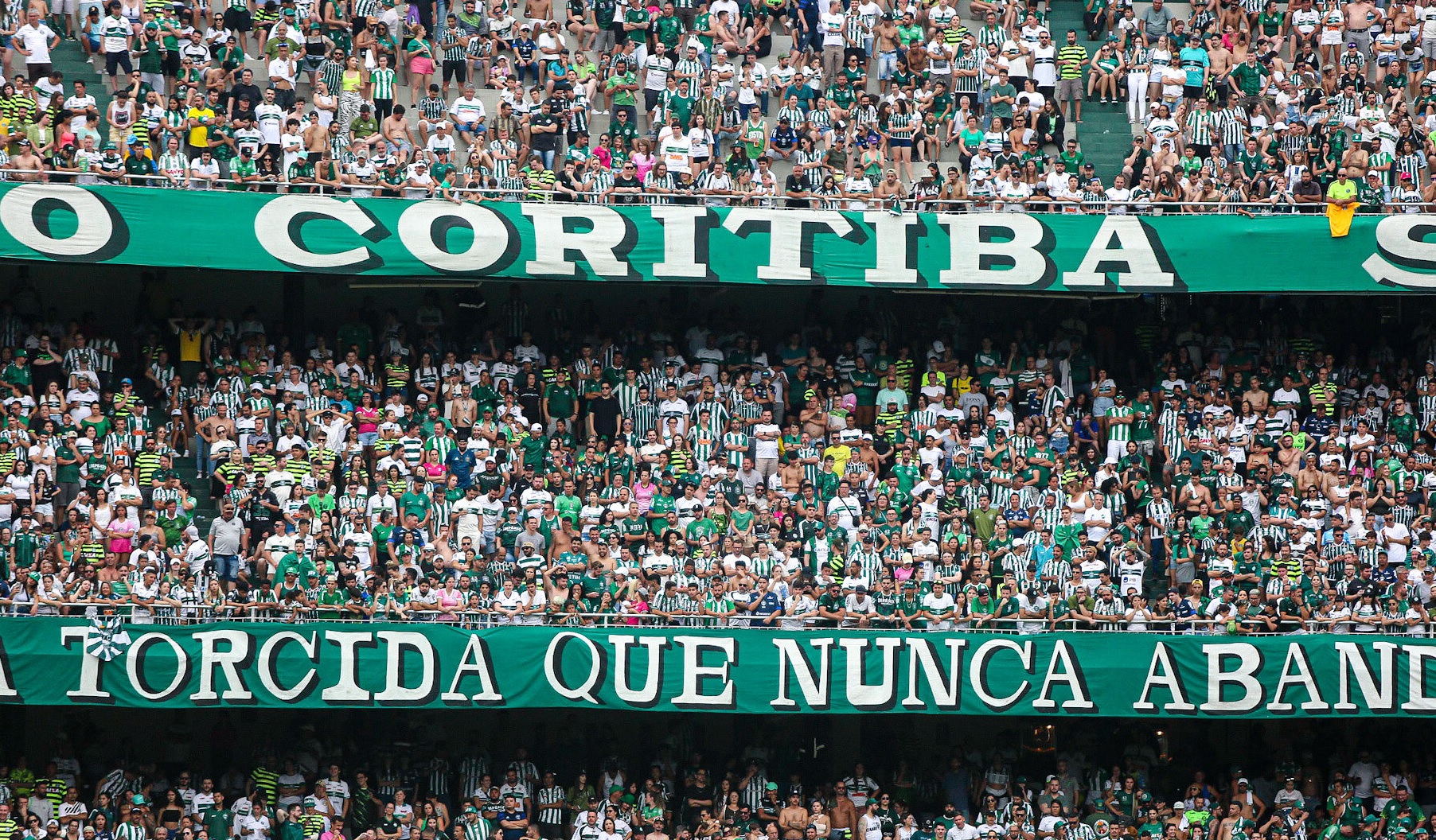 Torcedor sofreu acidente logo após o jogo (Foto: Divulgação / Coritiba)