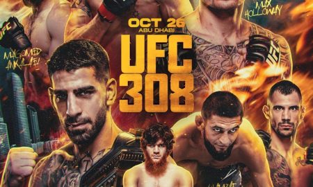 UFC 308 será neste sábado (Foto: Divulgação/UFC)