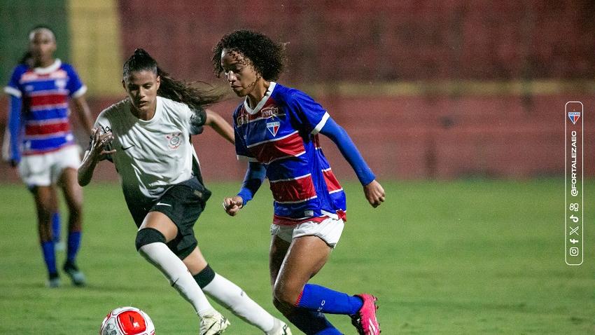 Corinthians vence Fortaleza na estreia da Copinha Feminina (Foto: João Moura/Fortaleza EC)